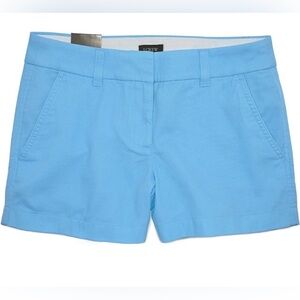 J. Crew Women's Blue 3.5” Classic Chino Short